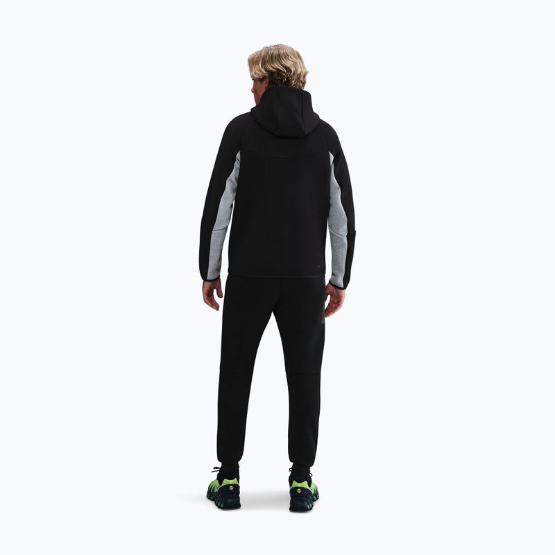 Pánska mikina Nike Tech black/dark grey heather/black 2