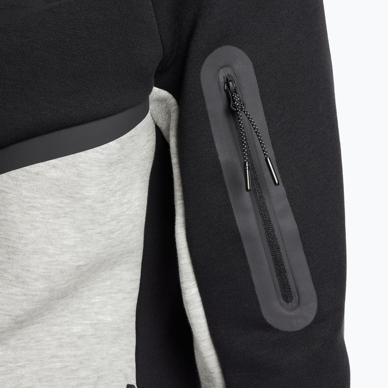 Pánska mikina Nike Tech black/dark grey heather/black 6
