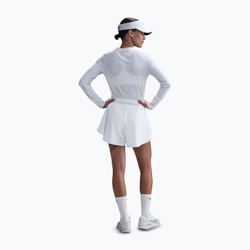 Dámske tenisové šortky Nike Court Dri-Fit Ace Advantage white/white 4