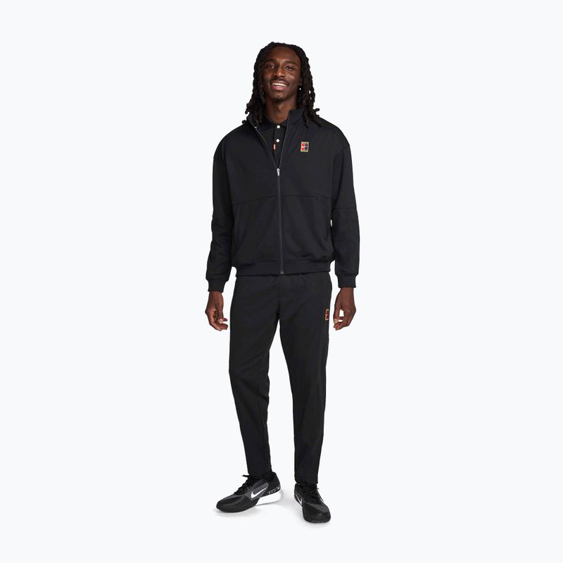 Pánske tenisové nohavice Nike Court Heritage black/black 2