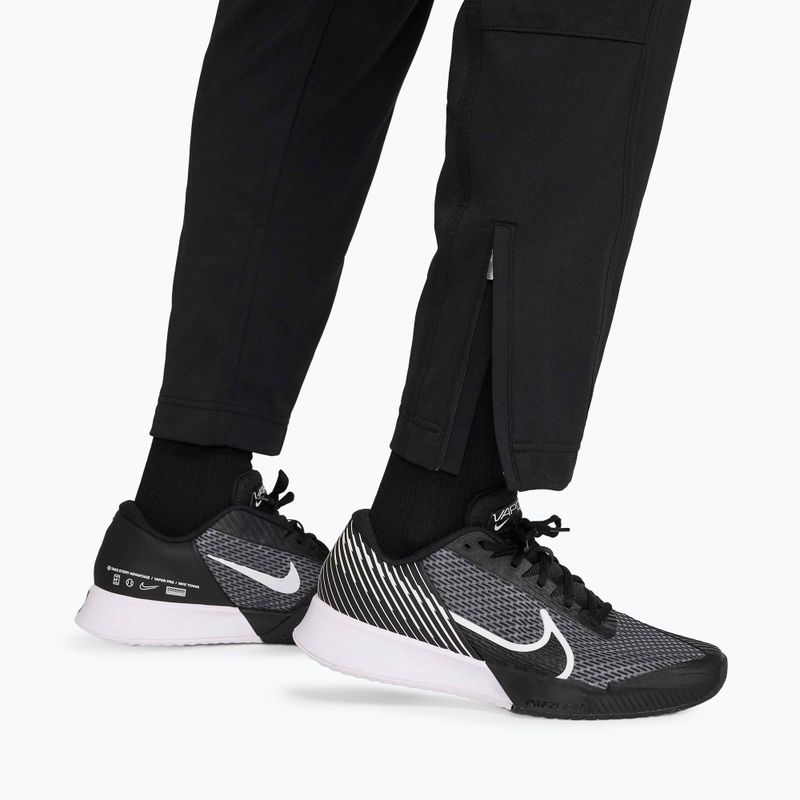 Pánske tenisové nohavice Nike Court Heritage black/black 6