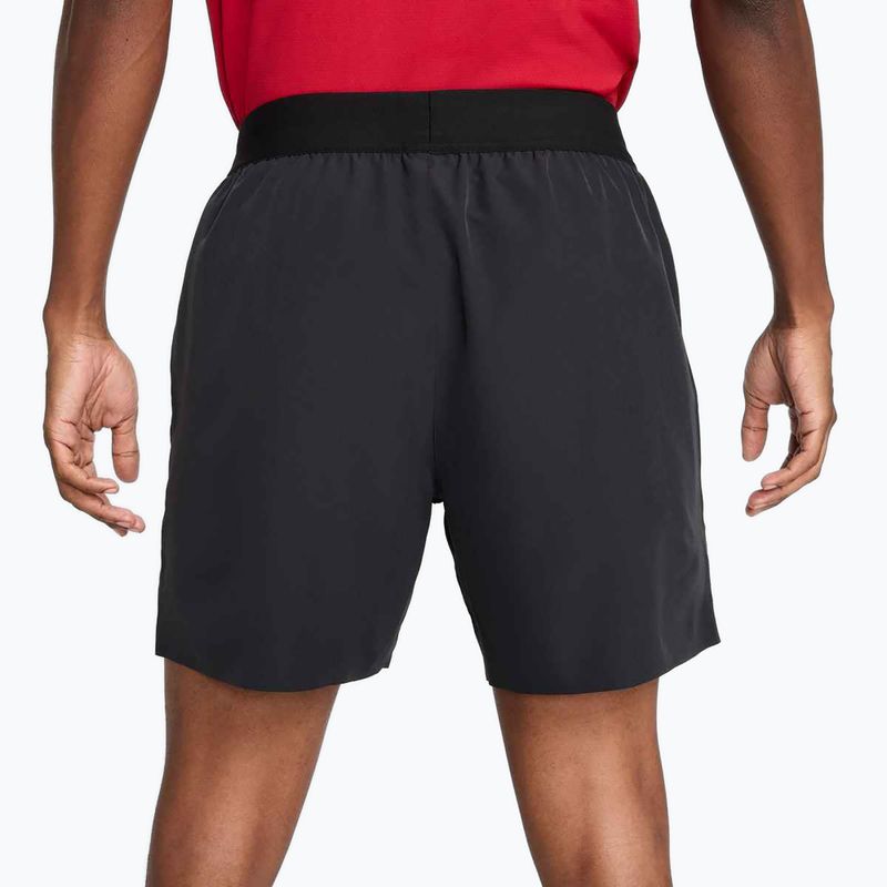 Pánske tenisové šortky Nike Court Dri-Fit Advantage 6" black / white 3
