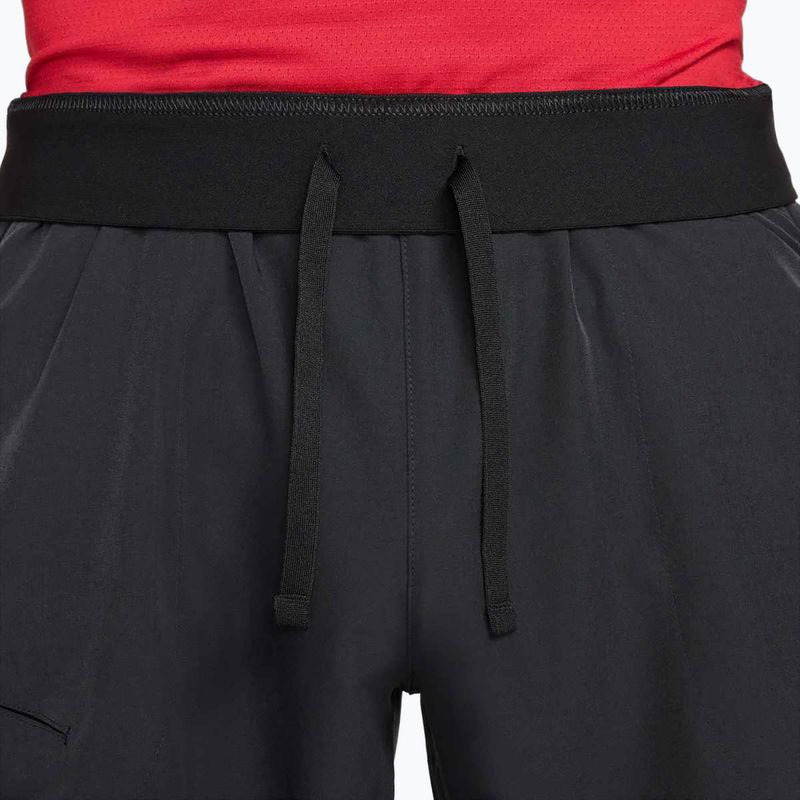 Pánske tenisové šortky Nike Court Dri-Fit Advantage 6" black / white 5