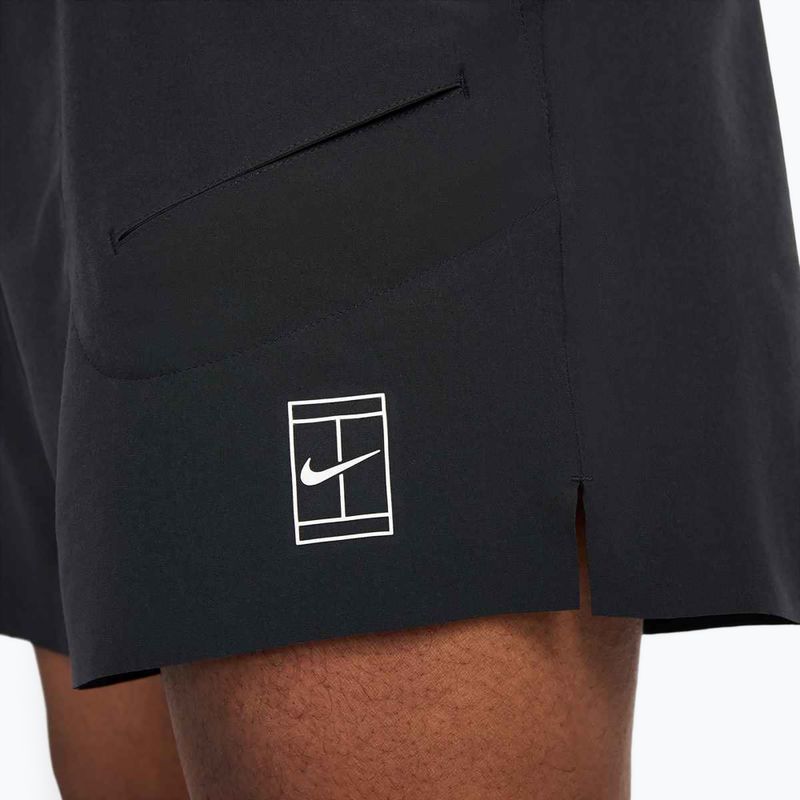 Pánske tenisové šortky Nike Court Dri-Fit Advantage 6" black / white 7