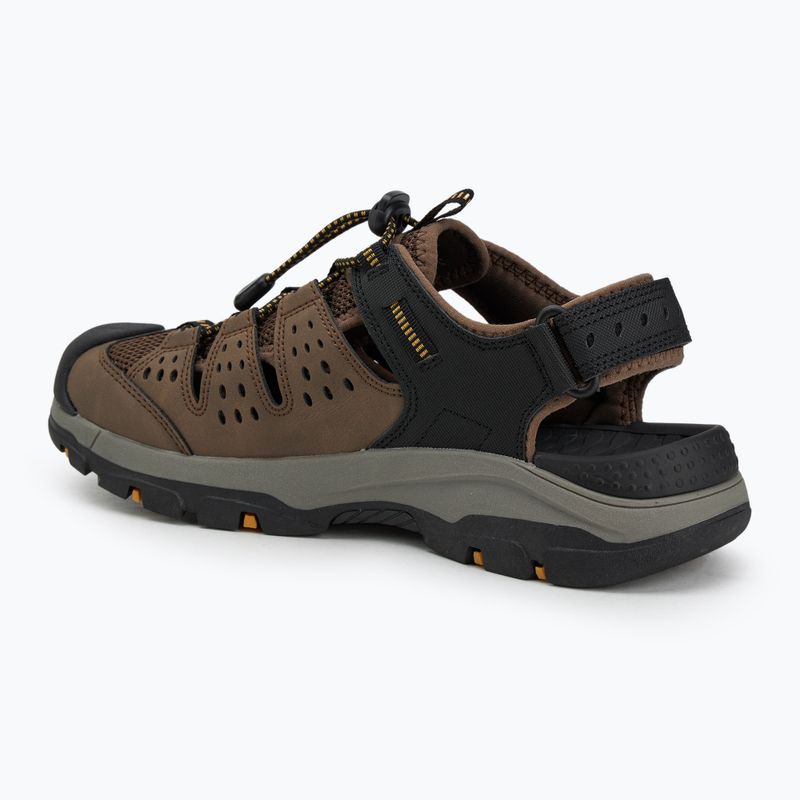 Pánske sandále SKECHERS Tresmen Menard brown 3