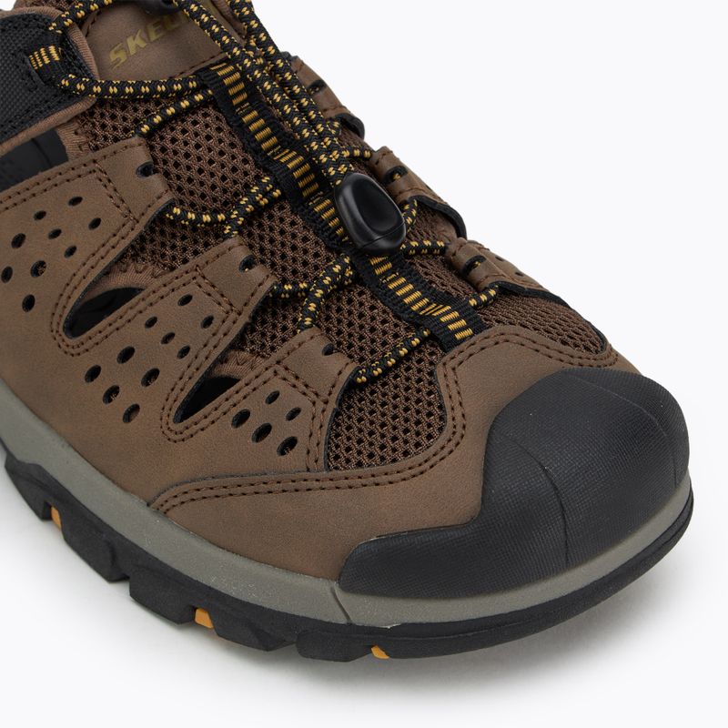 Pánske sandále SKECHERS Tresmen Menard brown 7