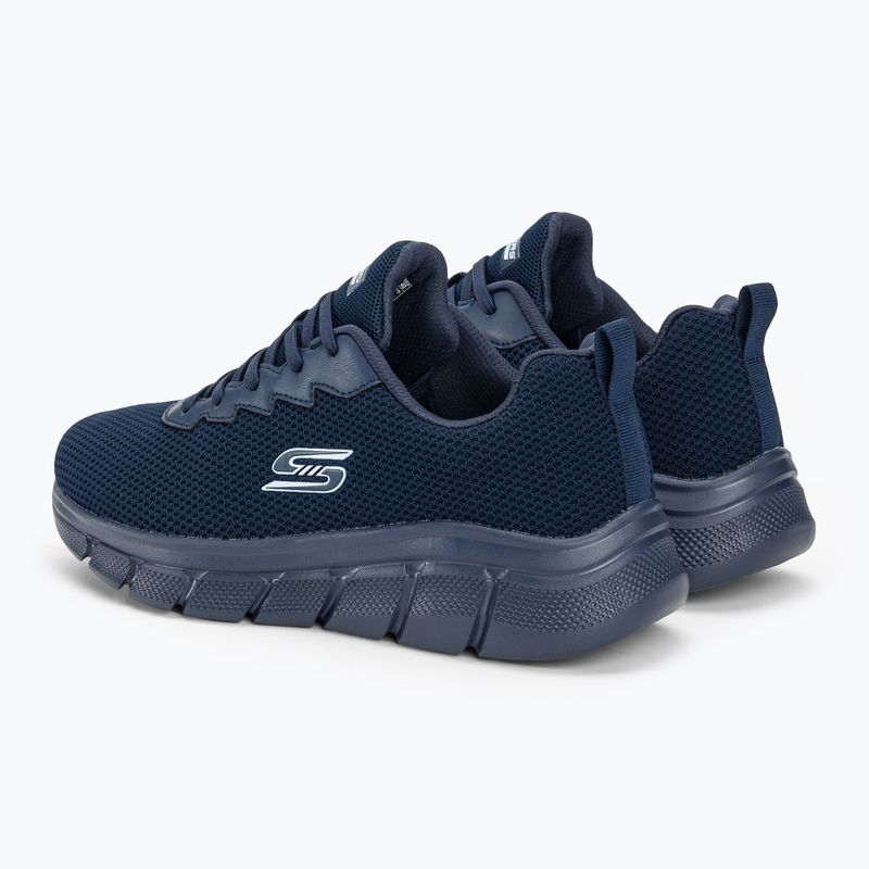 Pánska obuv SKECHERS Bobs B Flex Chill Edge navy 3