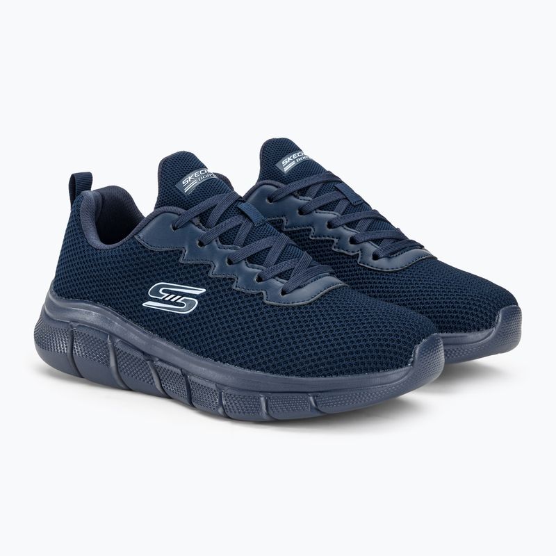 Pánska obuv SKECHERS Bobs B Flex Chill Edge navy 4