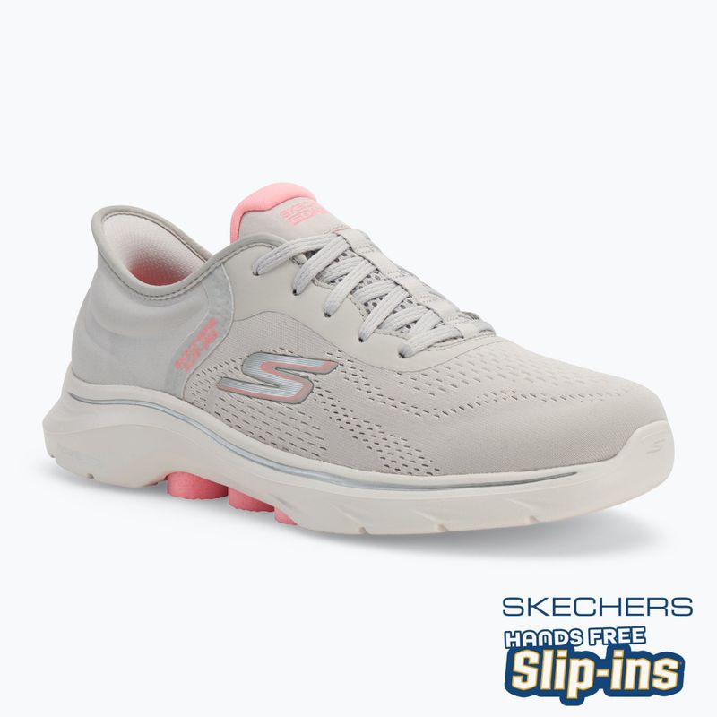 Dámska obuv SKECHERS Go Walk 7 Valin gray/pink