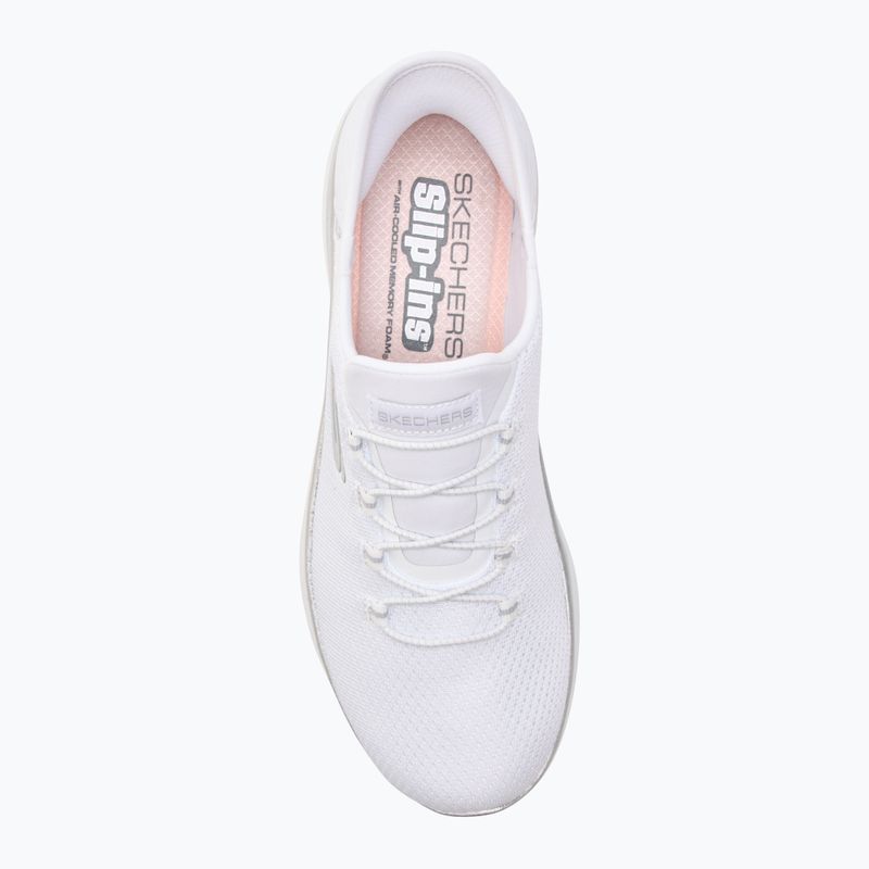 Dámska obuv SKECHERS Summits Diamond Dream white/silver 5