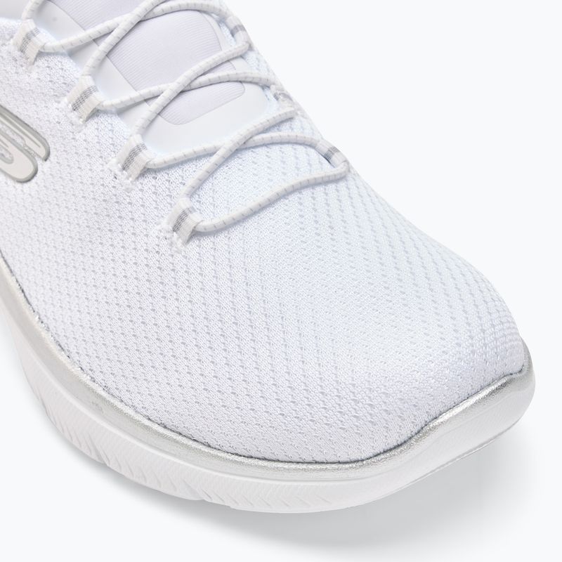 Dámska obuv SKECHERS Summits Diamond Dream white/silver 7