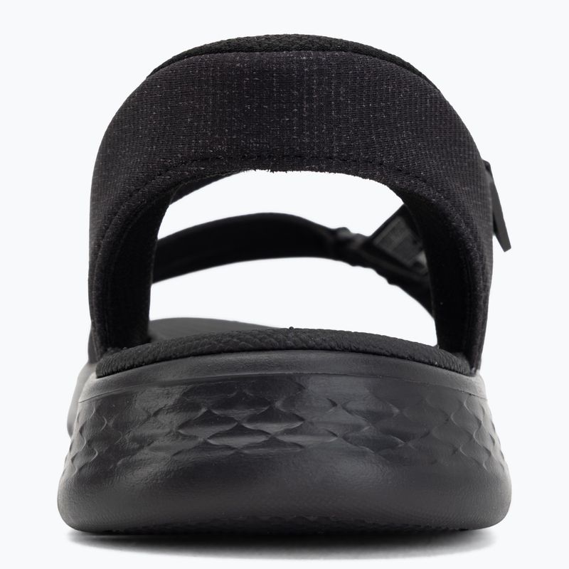 Dámske sandále SKECHERS Go Walk Flex Illuminate black 6