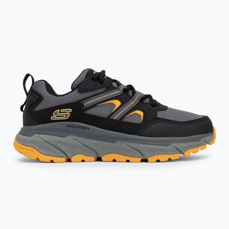 Pánske topánky SKECHERS D'Lux Journey black/yellow 2