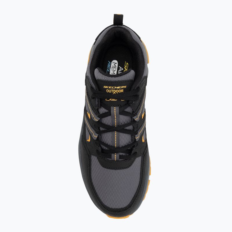 Pánske topánky SKECHERS D'Lux Journey black/yellow 5