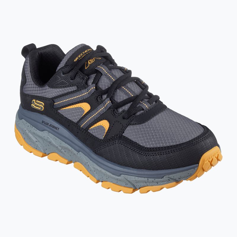 Pánske topánky SKECHERS D'Lux Journey black/yellow 8