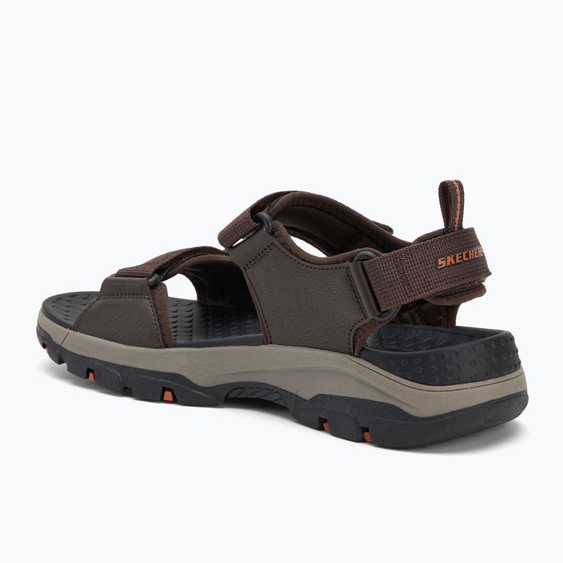 Pánske sandále SKECHERS Tresmen Ryer chocolate 3