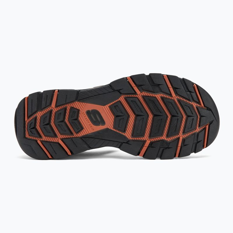 Pánske sandále SKECHERS Tresmen Ryer chocolate 4