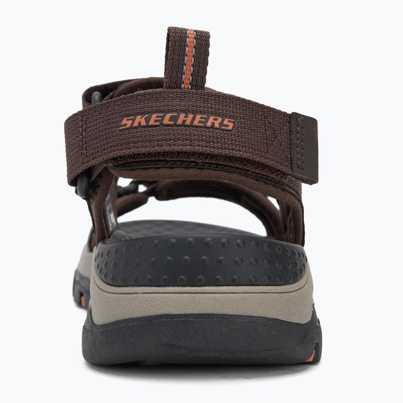 Pánske sandále SKECHERS Tresmen Ryer chocolate 6