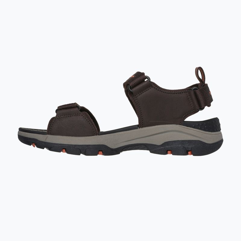 Pánske sandále SKECHERS Tresmen Ryer chocolate 3