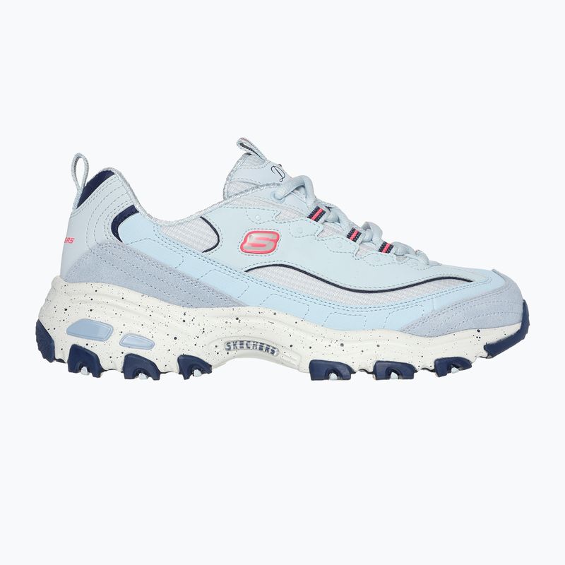 Dámske topánky SKECHERS D'Lites Bold Views light blue/multi 2