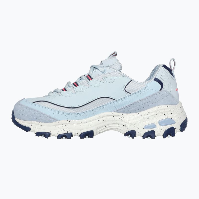Dámske topánky SKECHERS D'Lites Bold Views light blue/multi 3