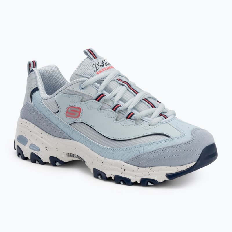 Dámske topánky SKECHERS D'Lites Bold Views light blue/multi