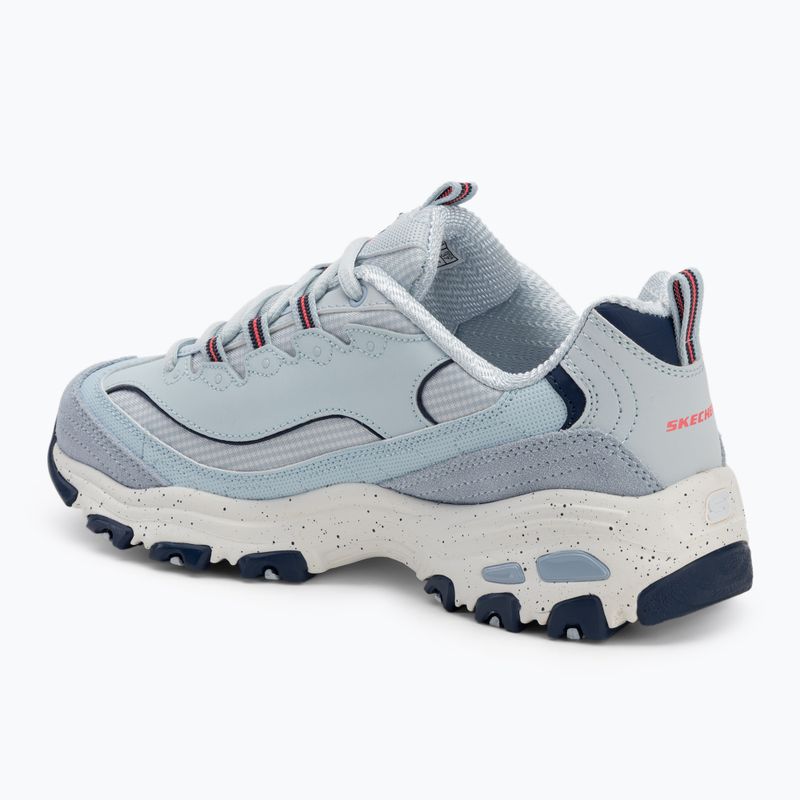 Dámske topánky SKECHERS D'Lites Bold Views light blue/multi 3