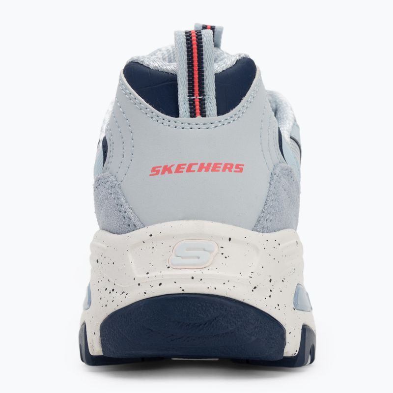 Dámske topánky SKECHERS D'Lites Bold Views light blue/multi 6