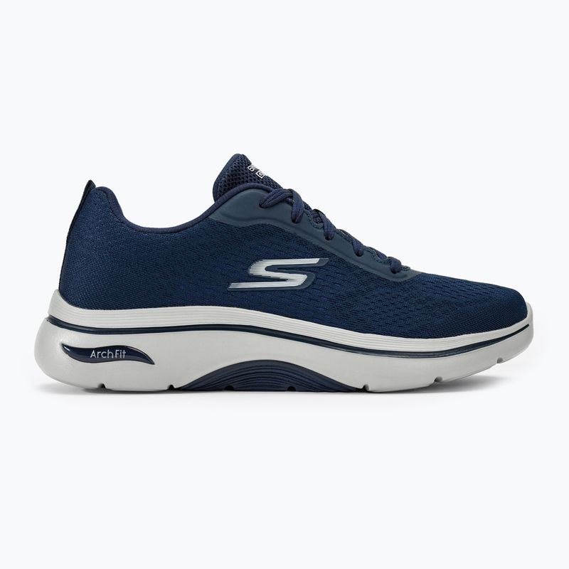 Pánske topánky SKECHERS Go Walk Arch Fit 2.0 Idyllic 2 navy/white 2