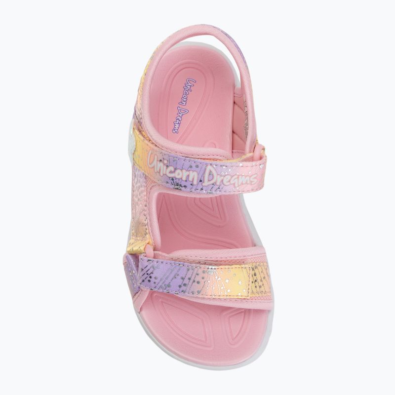 Detské sandále SKECHERS Unicorn Dreams Majestic Bliss pink 5
