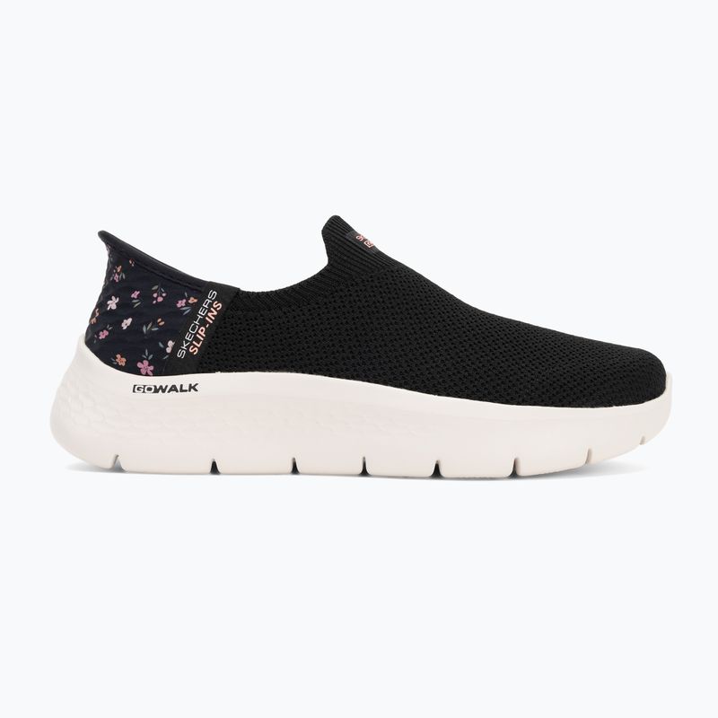 Dámska obuv SKECHERS Go Walk Flex Sunset Rose black 2