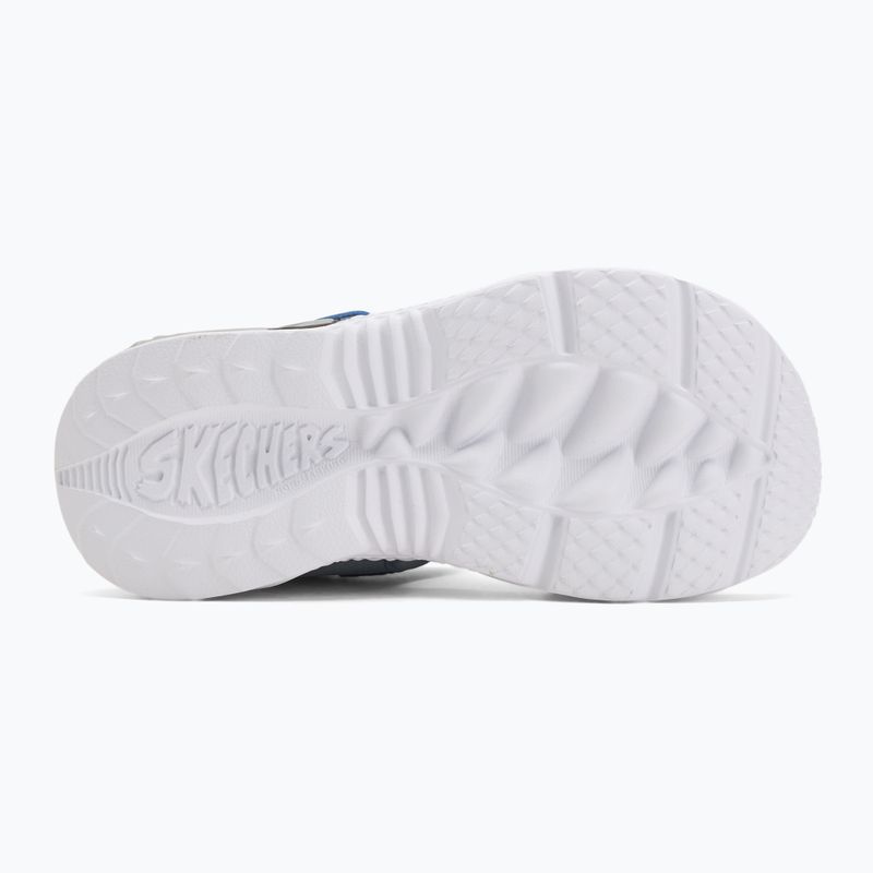 Detské sandále SKECHERS S-Lights Creature Splash charcoal/blue 4