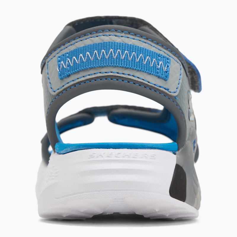 Detské sandále SKECHERS S-Lights Creature Splash charcoal/blue 6