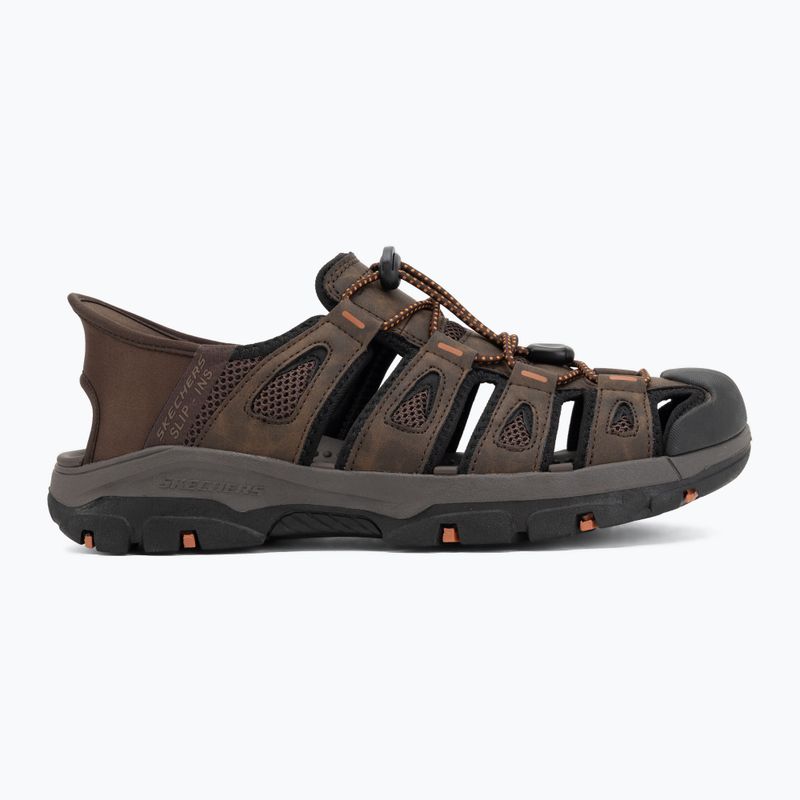 Pánske sandále SKECHERS Tresmen Norvick brown 2