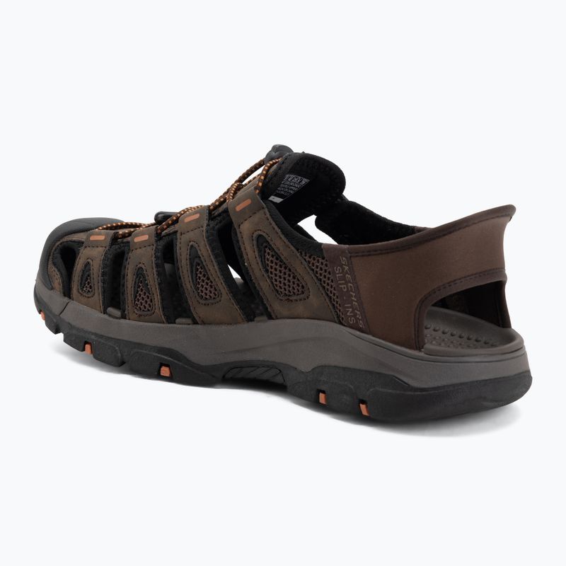 Pánske sandále SKECHERS Tresmen Norvick brown 3