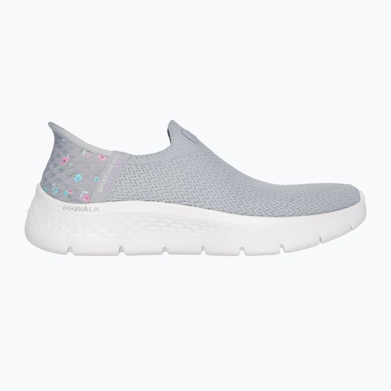Dámske topánky SKECHERS Go Walk Flex Sunset Rose gray/lavender 8