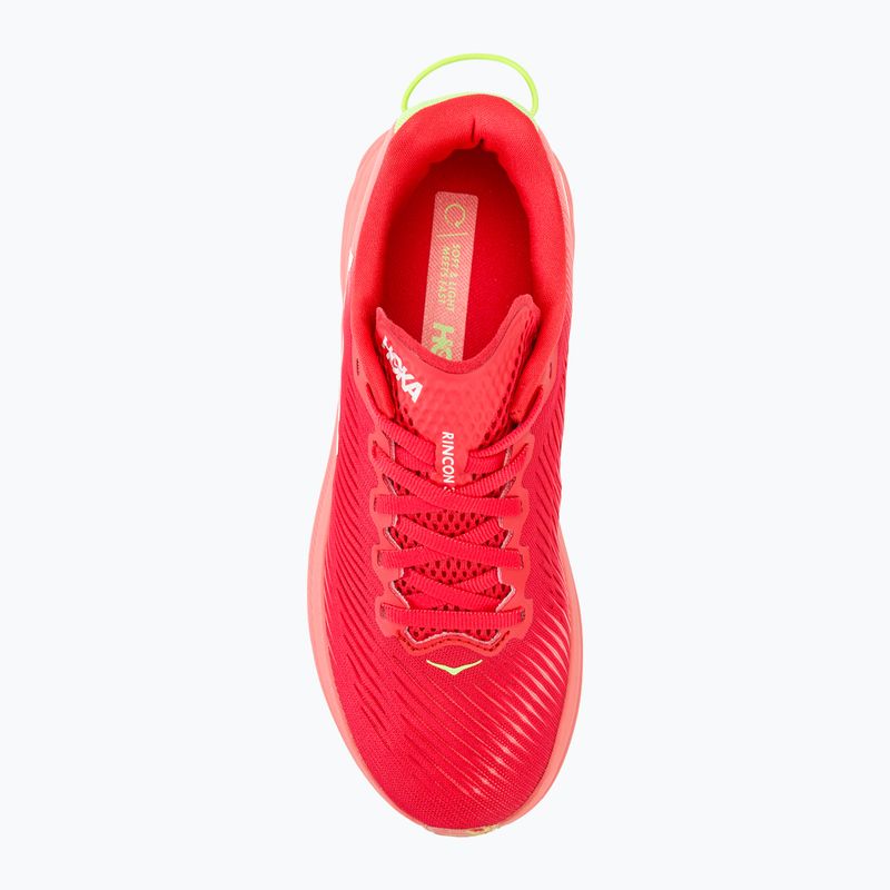 Dámska bežecká obuv HOKA Rincon 3 cerise/coral 5