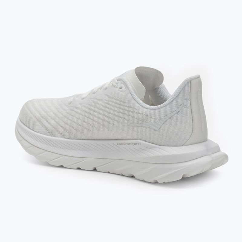 Dámske bežecké topánky HOKA Mach 5 white/white 3