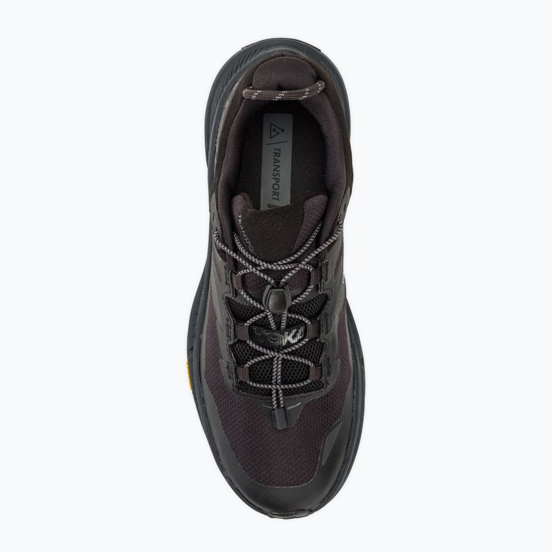 Pánska bežecká obuv HOKA Transport GTX black/black 5
