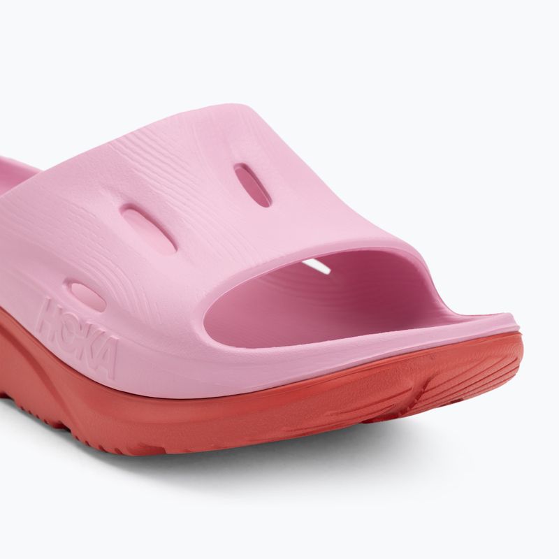 Detské žabky HOKA Ora Recovery Slide 3 peony/cerise 7