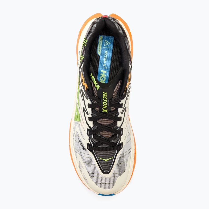 Pánska bežecká obuv HOKA Tecton X 2 white/solar flare 5