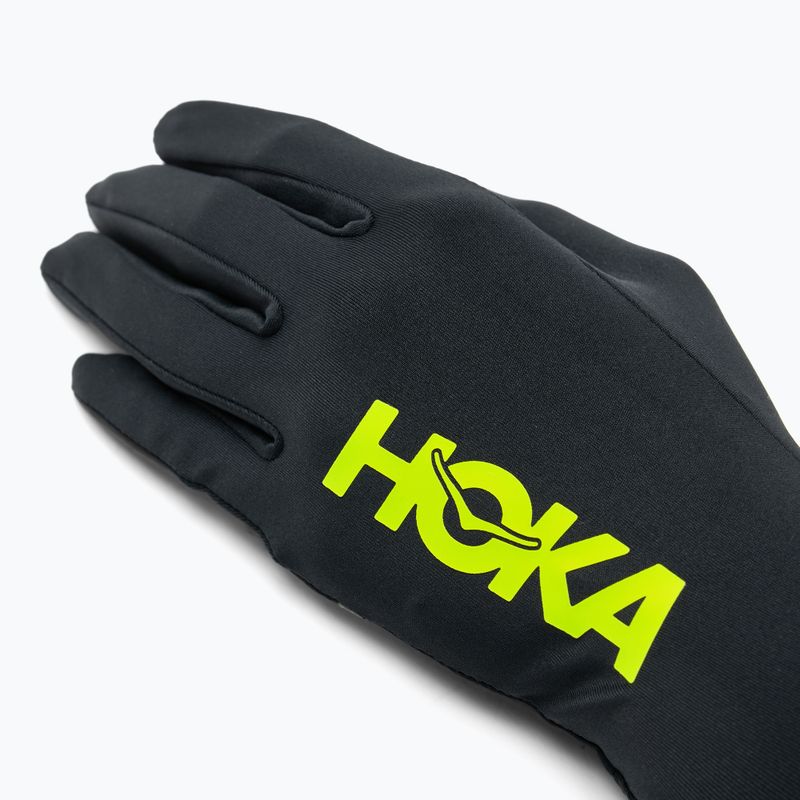 Bežecké rukavice HOKA Airolite Run black 4
