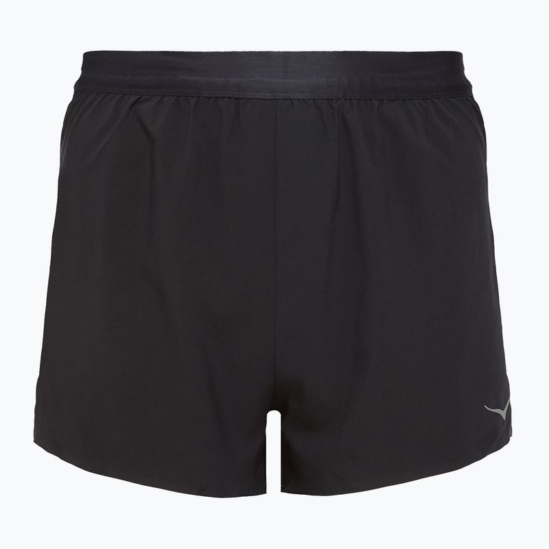 Pánske bežecké šortky HOKA Race Day Split black