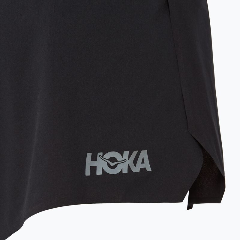 Pánske bežecké šortky HOKA Race Day Split black 3