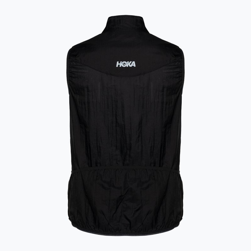 Dámska bežecká vesta HOKA Skyflow Vest black 2