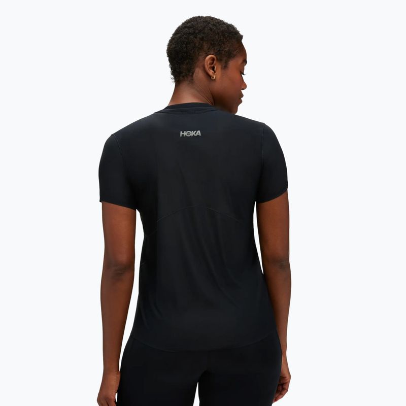 Dámske bežecké tričko HOKA Airolite Run black 3