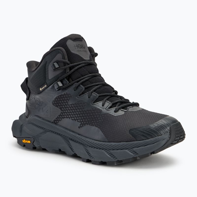 Pánska turistická obuv HOKA Trail Code GTX black/raven