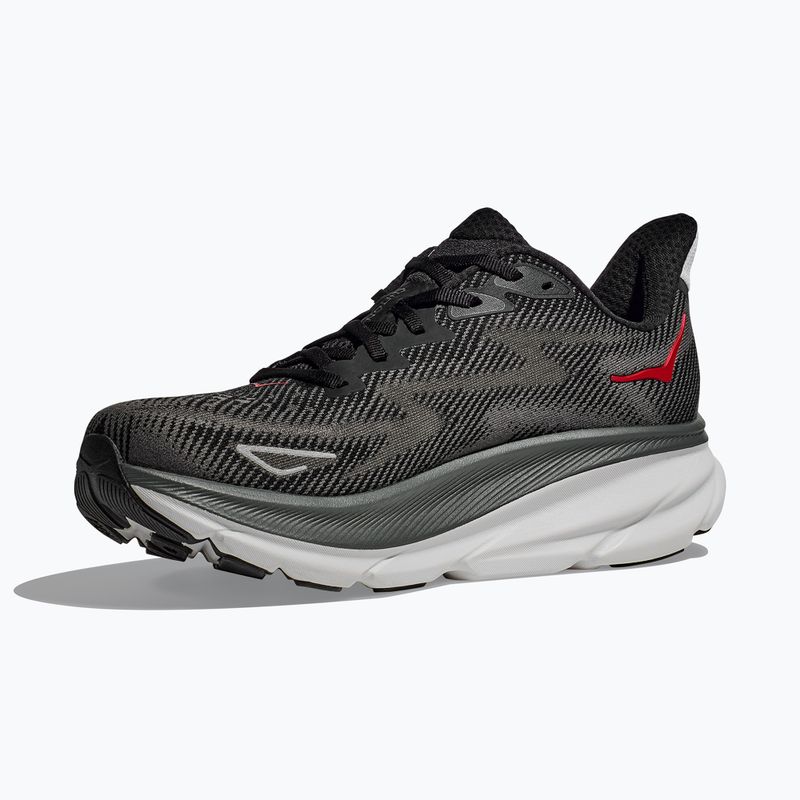 Pánska bežecká obuv HOKA Clifton 9 black/outer orbit 4