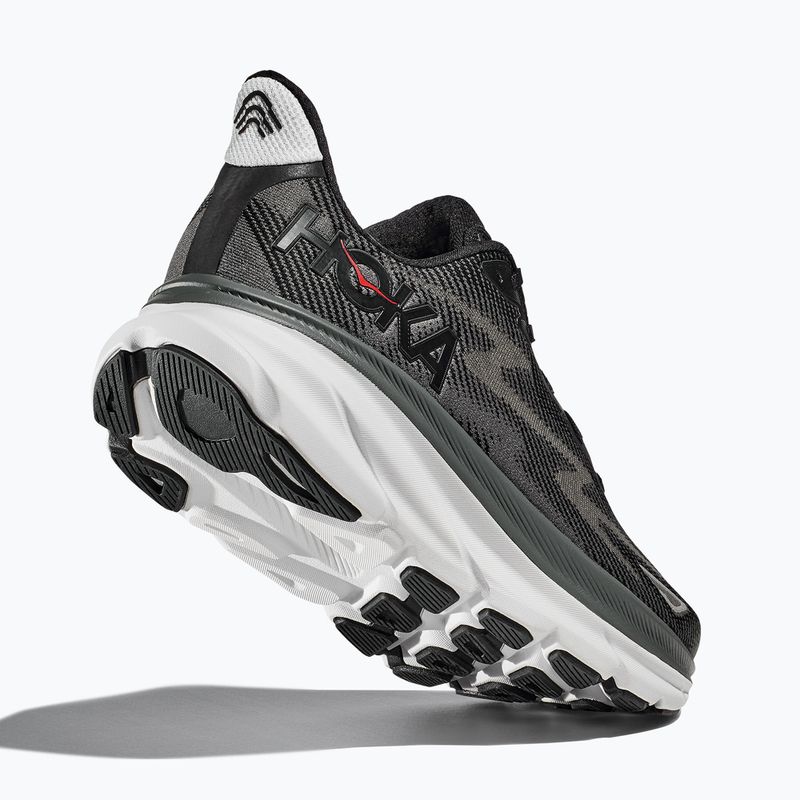Pánska bežecká obuv HOKA Clifton 9 black/outer orbit 5