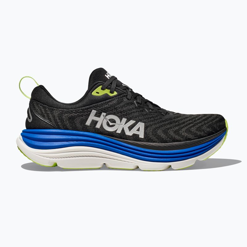 Pánska bežecká obuv HOKA Gaviota 5 black/electric cobalt 9